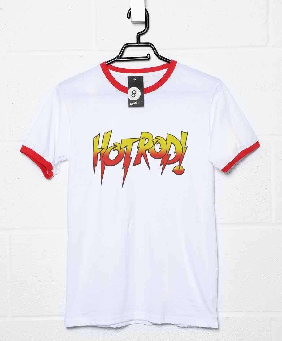 Hot Rod Ringer Unisex T-Shirt As Worn By Rowdy Roddy Piper 8Ball