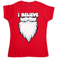 Thumbnail for I Believe Womens Style T-Shirt 8Ball