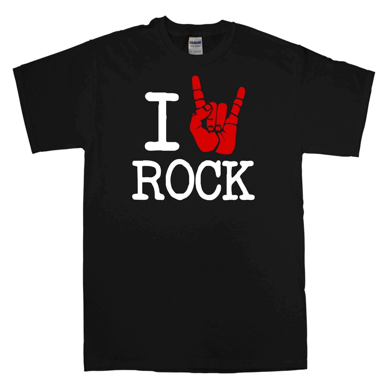 I Heart Rock T-Shirt For Men 8Ball