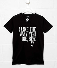Thumbnail for I Like The Way You Die Boy Mens Graphic T-Shirt, Inspired By Django Unchained 8Ball