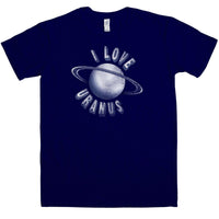 Thumbnail for I Love Uranus Graphic T-Shirt For Men 8Ball