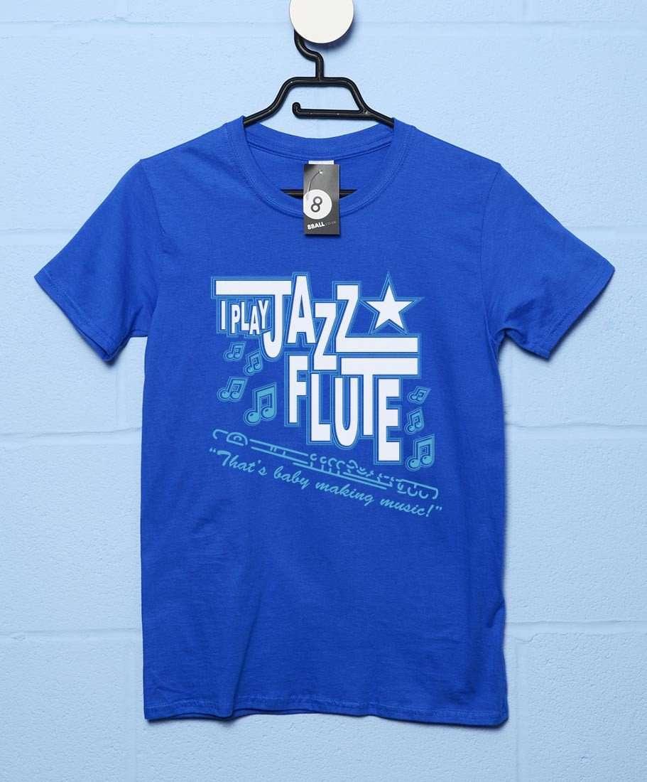 I Play Jazz Flute Unisex T-Shirt For Men And Women 8Ball