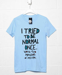 Thumbnail for I Tried To Be Normal Once Graphic T-Shirt For Men 8Ball