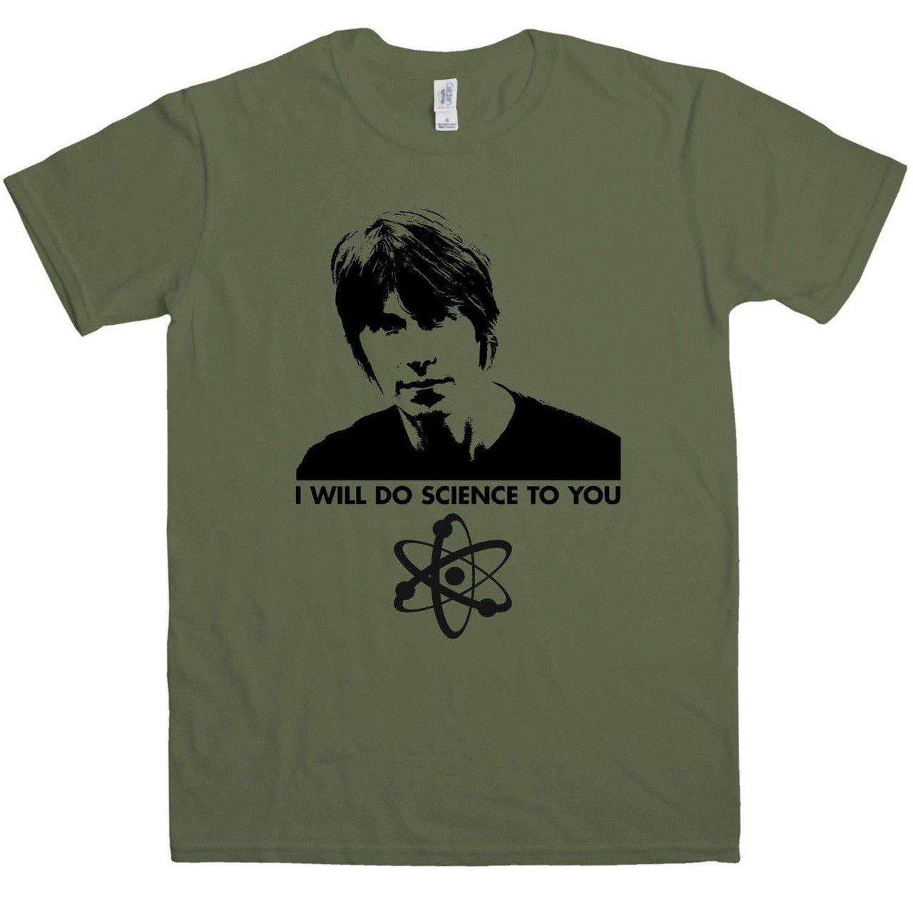 I Will Do Science To You T-Shirt For Men, Inspired By Brian Cox 8Ball