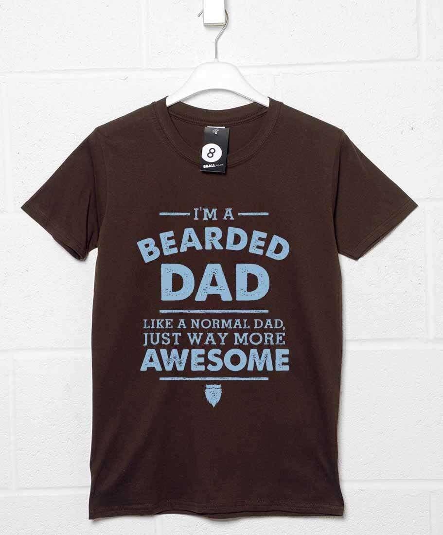 I'm A Bearded Dad T-Shirt For Men 8Ball