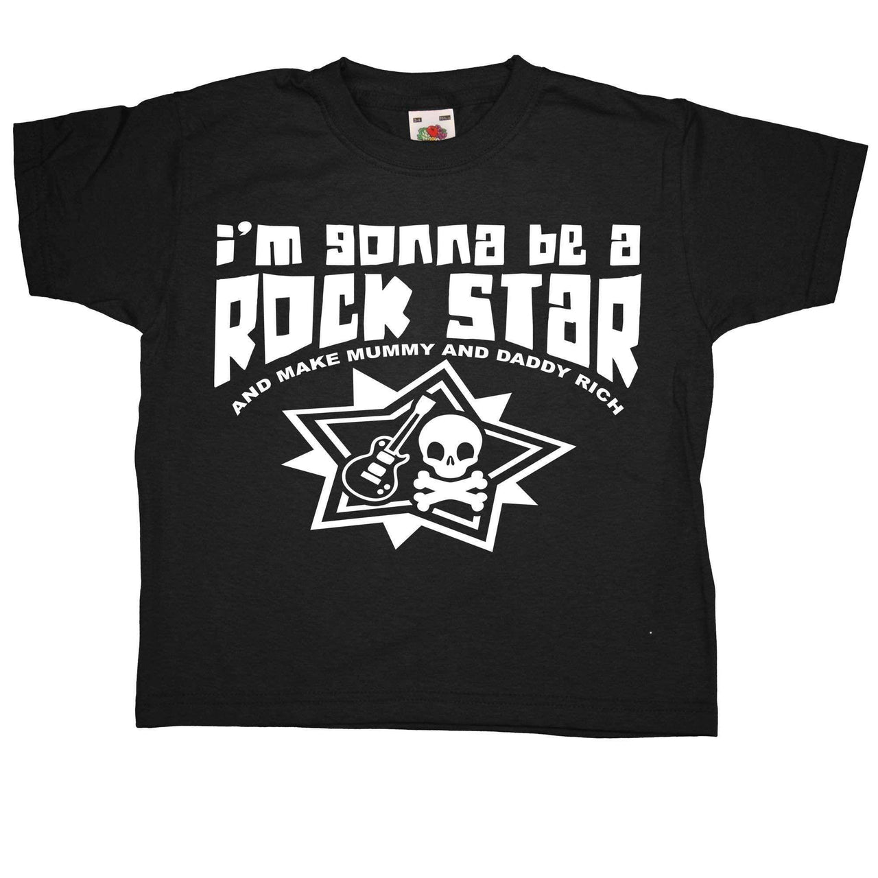 I'm Gonna Be A Rock Star Childrens T-Shirt 8Ball