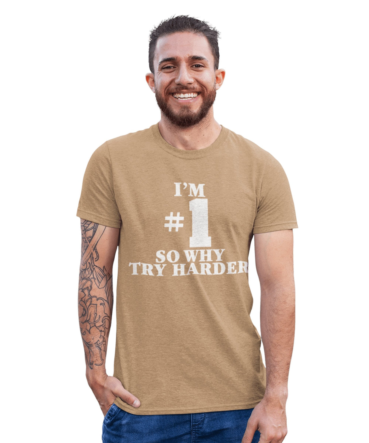 I'm Number 1 Graphic T-Shirt For Men, Inspired By Fat Boy Slim 8Ball