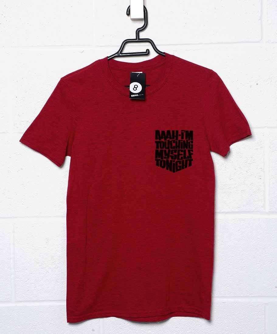 I'm Touching Myself Tonight Mens Graphic T-Shirt 8Ball