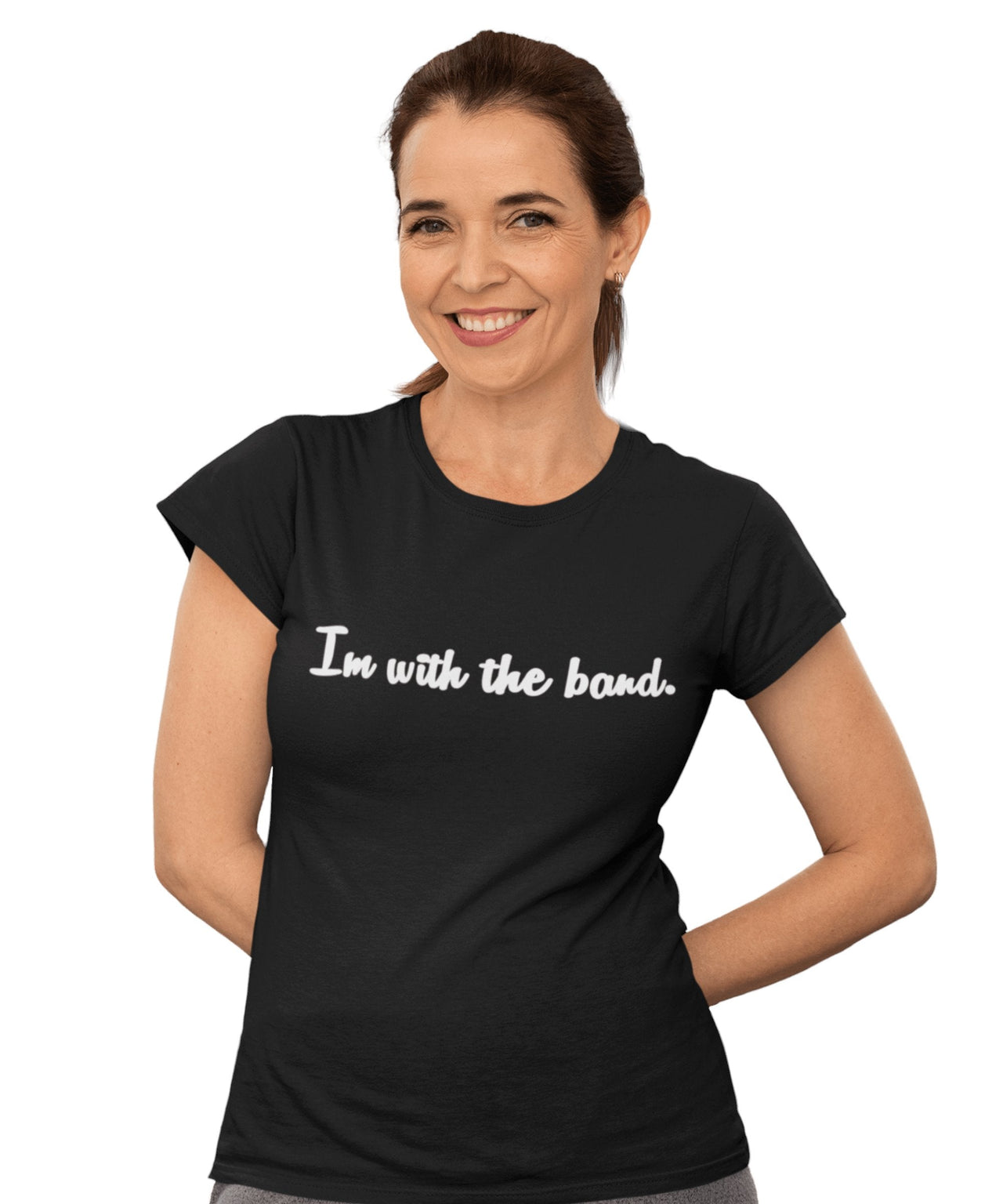 I'm With The Band Womens Style T-Shirt 8Ball