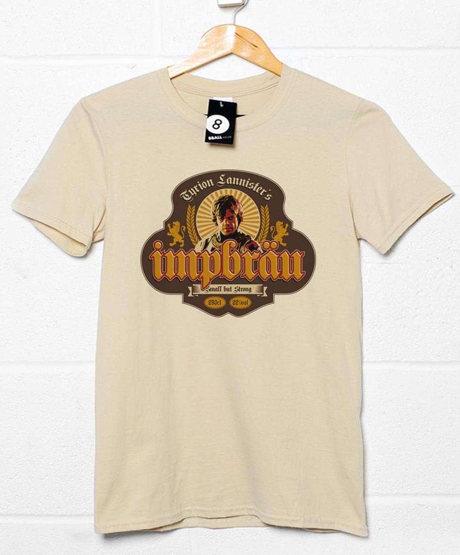 Impbrau Small But Strong Graphic T-Shirt For Men 8Ball