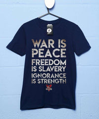 Thumbnail for Ingsoc Party Slogans Mens T-Shirt 8Ball