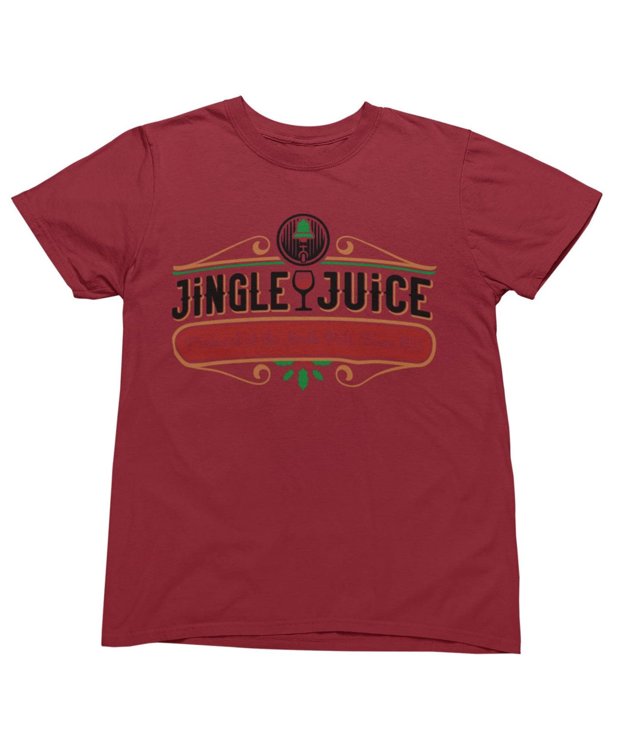 Jingle Juice Christmas Unisex Unisex T-Shirt For Men And Women 8Ball