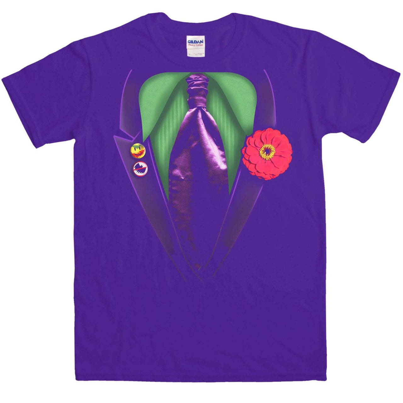 Joker Fancy Dress Mens T-Shirt 8Ball