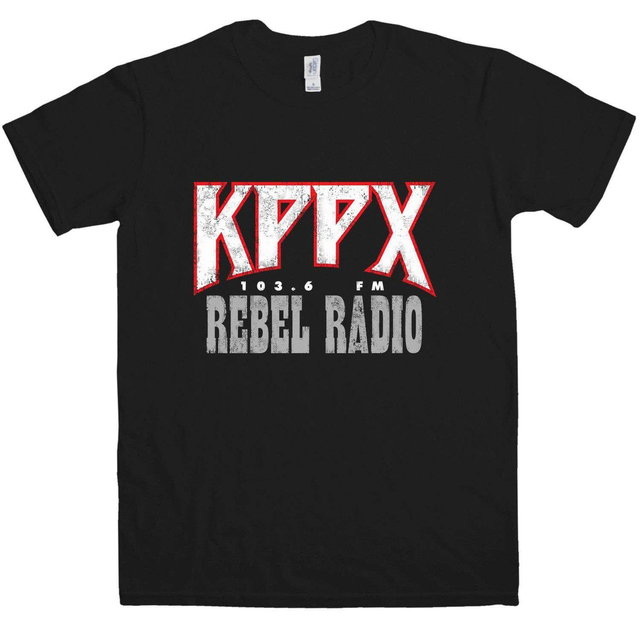 KPPX Rebel Radio Mens Graphic T-Shirt, Inspired By Airheads 8Ball