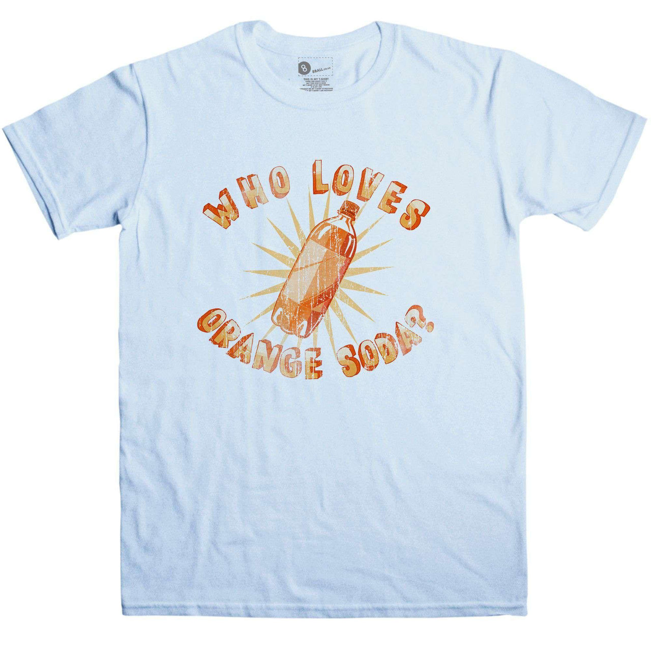 Kenan And Kel Who Loves Orange Soda Mens Graphic T-Shirt 8Ball