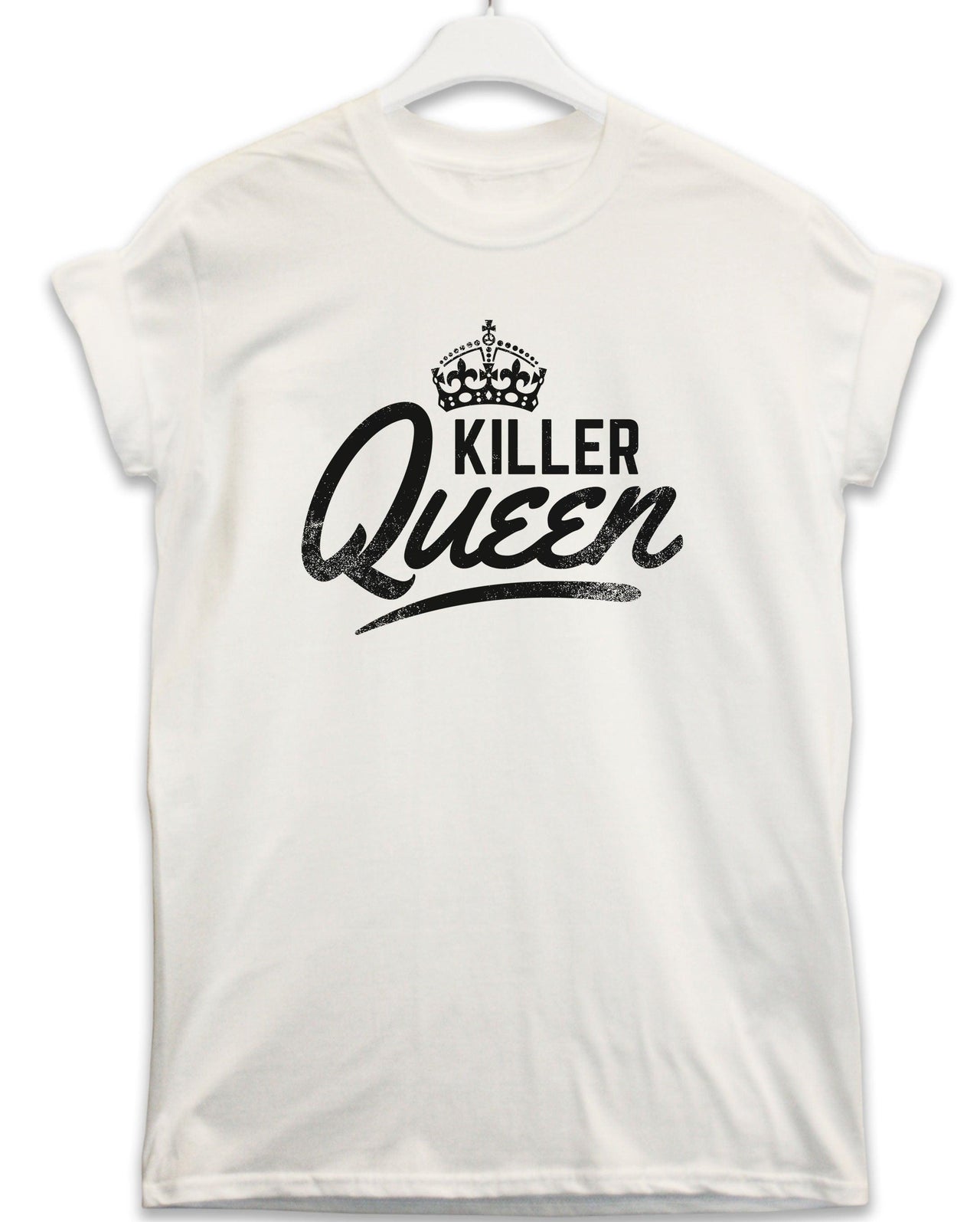 Killer Queen Lyric Quote Graphic T-Shirt For Men 8Ball