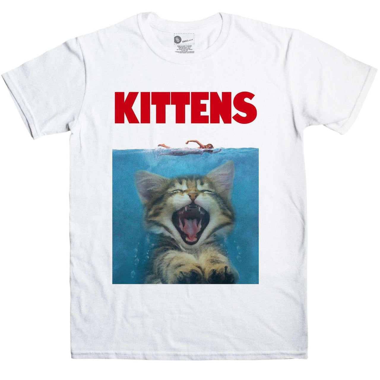 Kittens Spoof T-Shirt For Men 8Ball