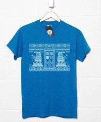 Thumbnail for Knitted Jumper Style Dr Who Mens T-Shirt 8Ball