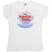 Thumbnail for Krusty Krab Fitted Womens T-Shirt 8Ball