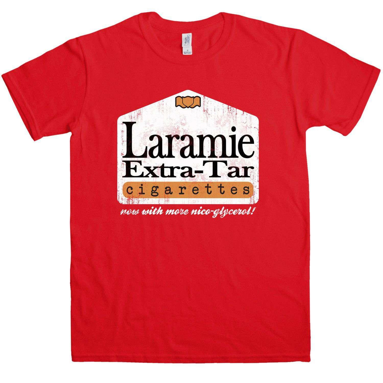 Laramie Cigarettes Unisex T-Shirt 8Ball
