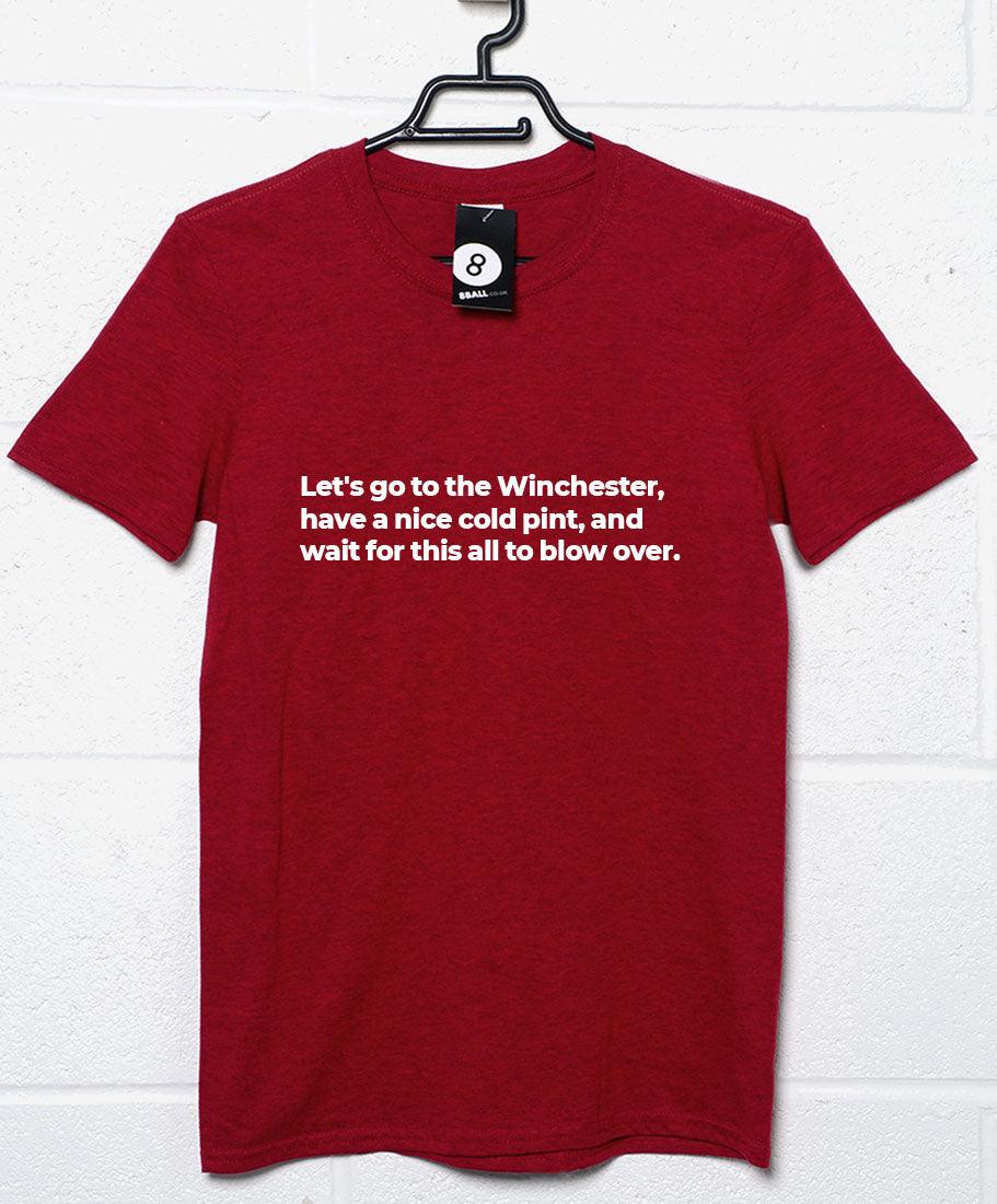 Let's Go to the Winchetser Quote Mens Graphic T-Shirt 8Ball