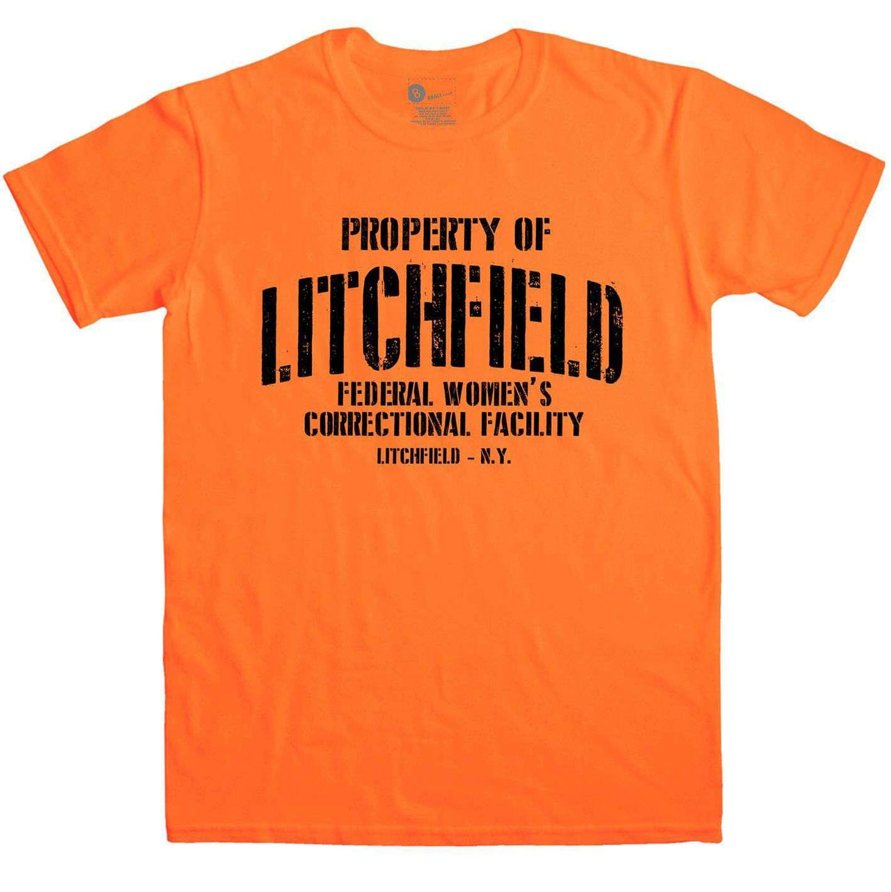 Litchfield Prison Graphic T-Shirt For Men 8Ball