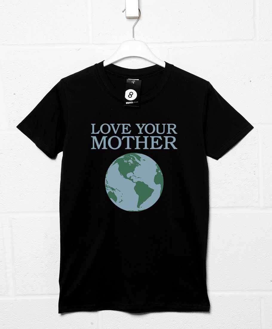 Love Your Mother Mens Graphic T-Shirt As Worn By Jack Johnson 8Ball