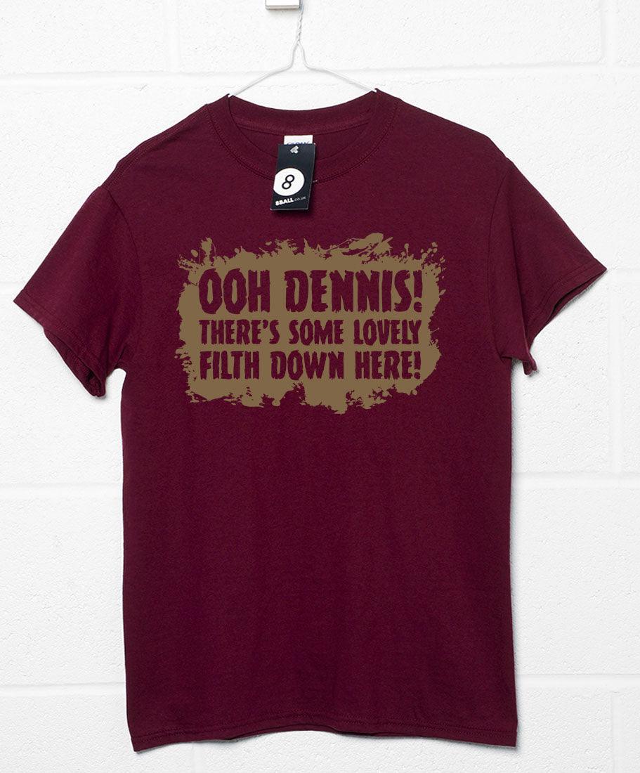 Lovely Filth Down Here Mens Graphic T-Shirt 8Ball
