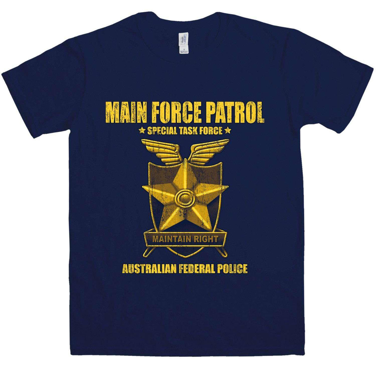 Main Force Patrol Task Force Unisex T-Shirt, Inspired By Mad Max 8Ball