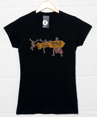 Thumbnail for Mando Sign Spinner Womens Style T-Shirt 8Ball