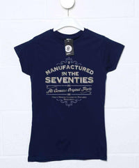 Thumbnail for Manufactured In The Seventies Womens T-Shirt 8Ball