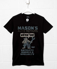 Thumbnail for Mason's Auto Repairs Mens Mens T-Shirt 8Ball
