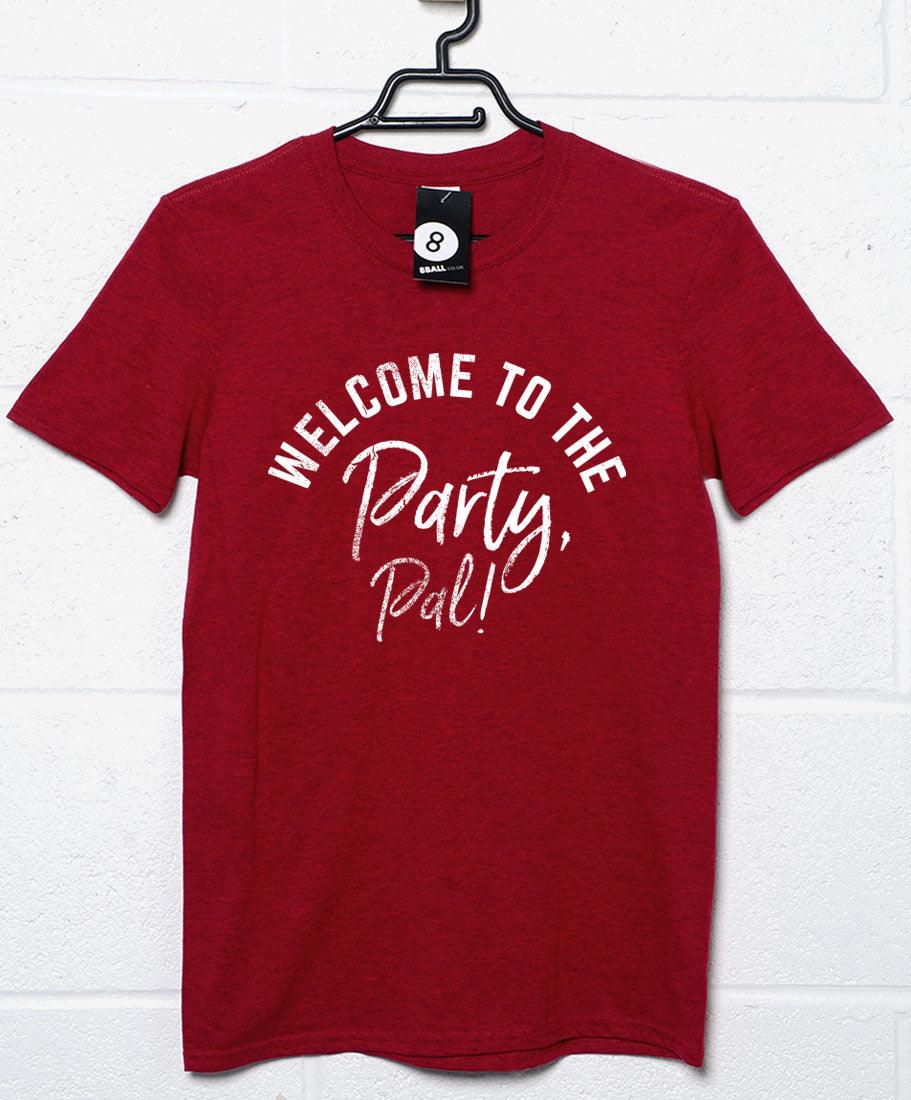 McClane Quote Party Welcoming T-Shirt For Men 8Ball