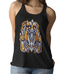Thumbnail for Mechanical Anubis Tattoo Design Adult Womens Vest Top 8Ball
