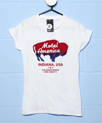 Thumbnail for Motel America T-Shirt for Women 8Ball