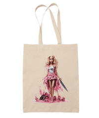 Thumbnail for Murdering Gothic Barbie Tote Bag 8Ball