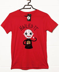 Thumbnail for Nailed It DinoMike Graphic T-Shirt For Men 8Ball