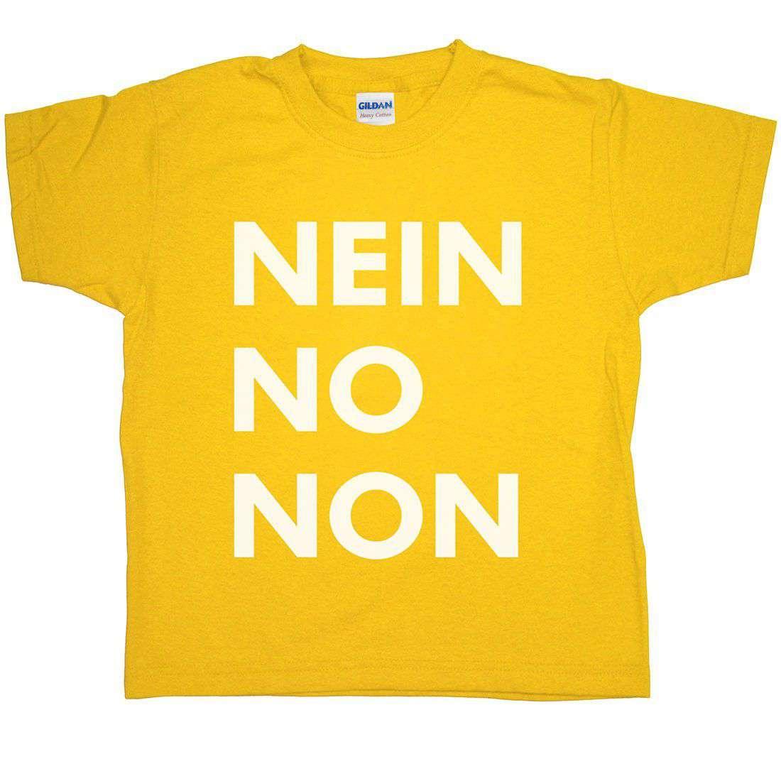 Nein No Non Kids T-Shirt 8Ball