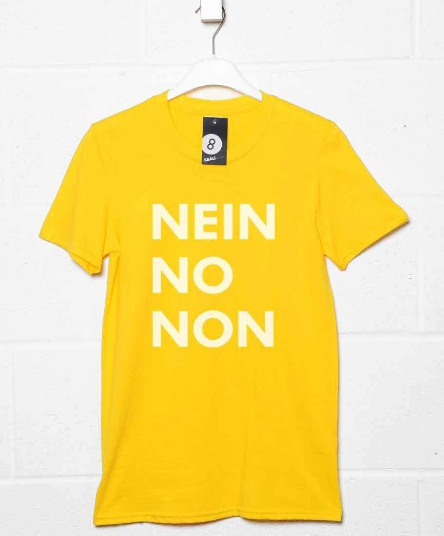 Nein No Non Unisex T-Shirt As Worn By Thom Yorke 8Ball