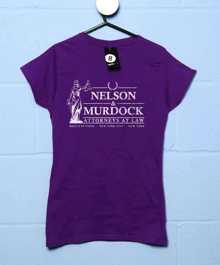 Nelson And Murdoch Attorneys At Law Womens T-Shirt 8Ball