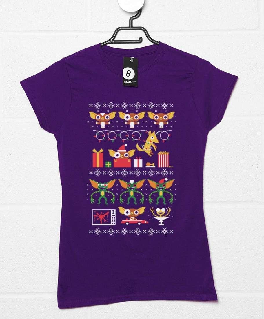 No Cookies After Midnight DinoMike Fitted Womens T-Shirt 8Ball