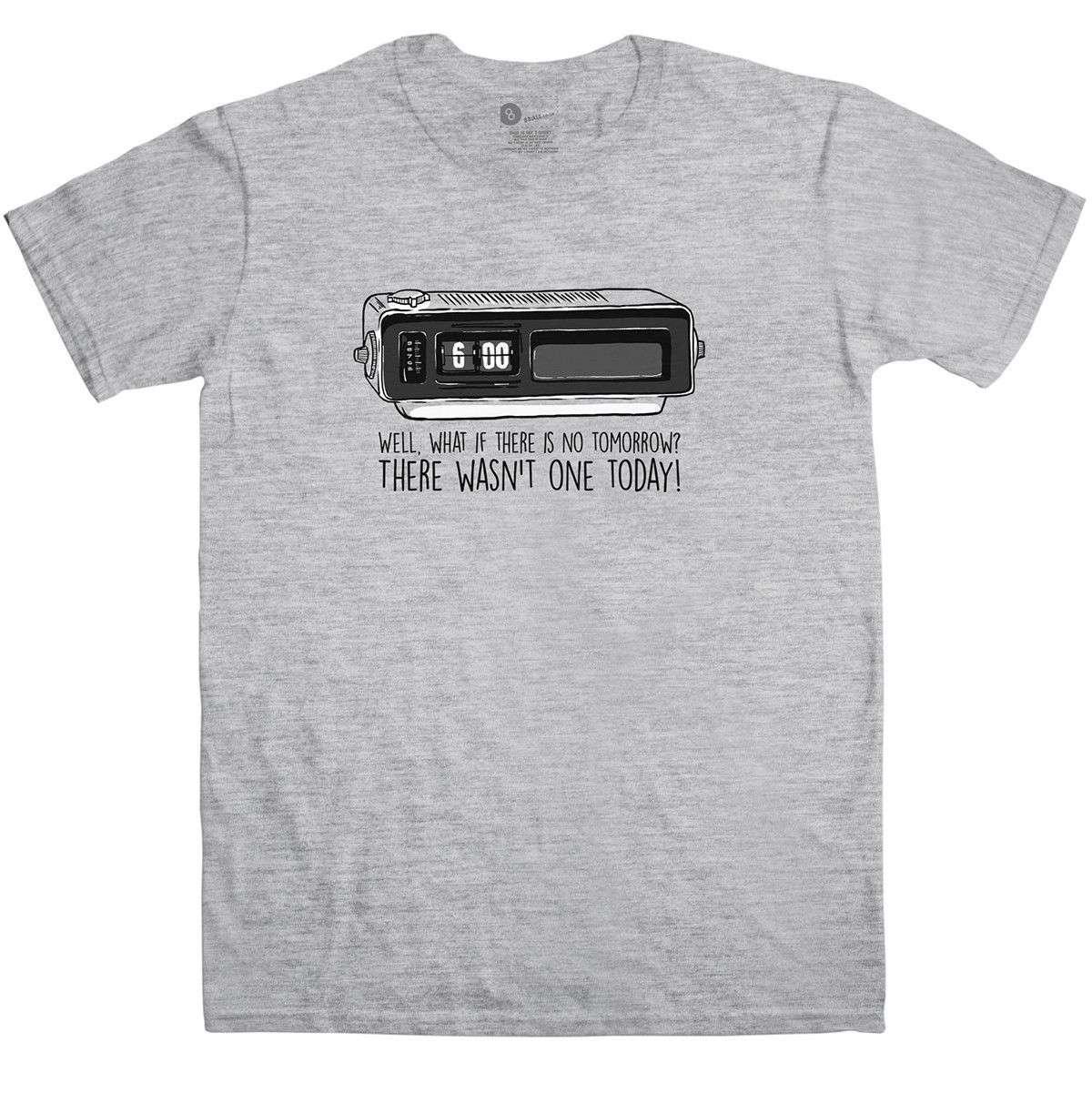 No Tomorrow Clock Graphic T-Shirt For Men 8Ball
