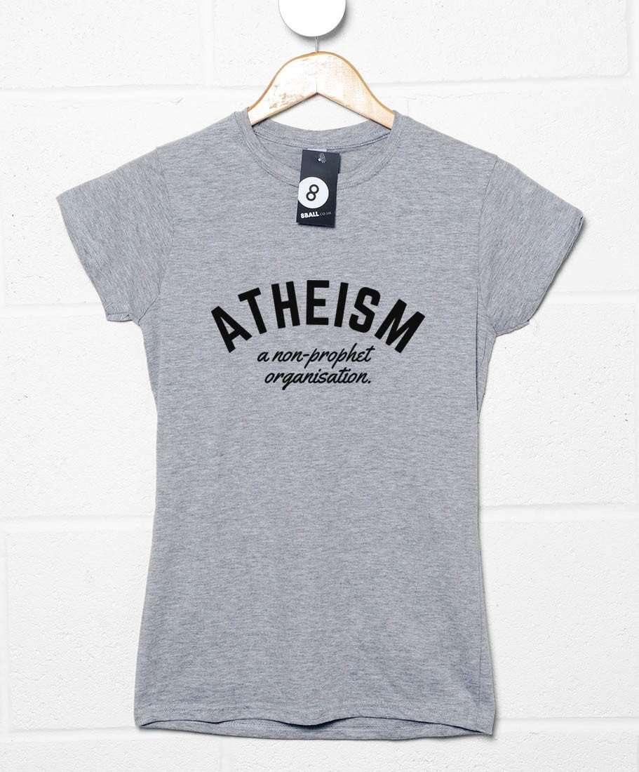 Non Prophet Atheism T-Shirt for Women 8Ball