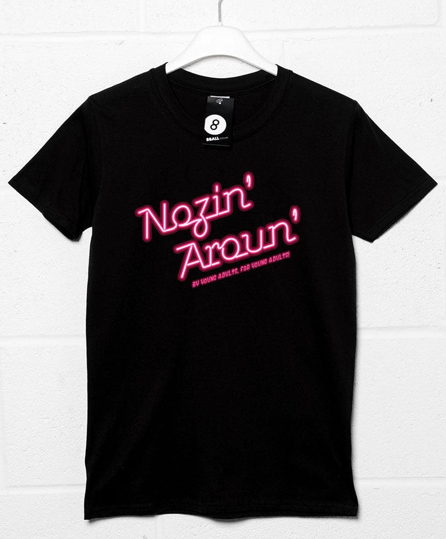 Nozin' Aroun' Graphic T-Shirt For Men 8Ball