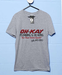 Thumbnail for Oh Kay Plumbing Graphic T-Shirt For Men 8Ball