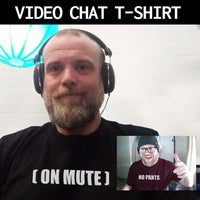 Thumbnail for On Mute Video Conference T-Shirt For Men 8Ball