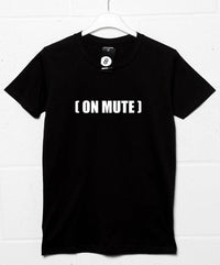Thumbnail for On Mute Video Conference T-Shirt For Men 8Ball