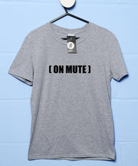 Thumbnail for On Mute Video Conference T-Shirt For Men 8Ball