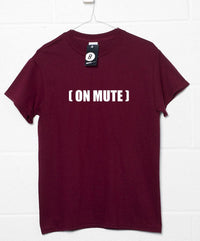 Thumbnail for On Mute Video Conference T-Shirt For Men 8Ball