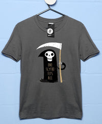 Thumbnail for One Scythe Fits All DinoMike Unisex T-Shirt 8Ball